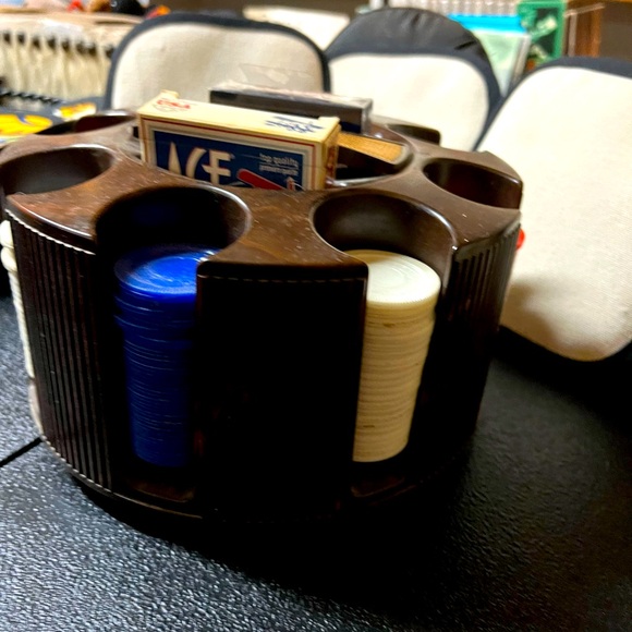 Vintage ES Lowe poker chip rack - Picture 1 of 3
